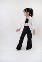 Load image into Gallery viewer, Flared Trousers - Black