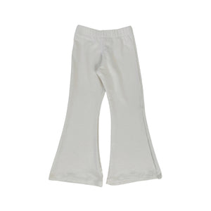 Flared Trousers - Milky White