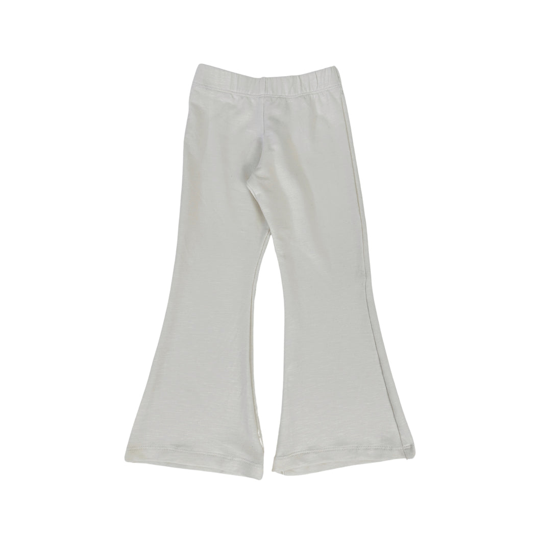 Flared Trousers - Milky White