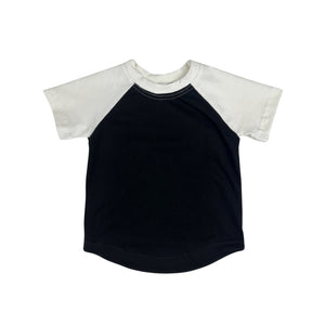 Raglan T-Shirt - Cream & Black