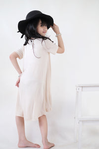 Swing Dress - Nude