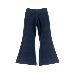 Flared Trousers - Dark Navy