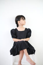 Load image into Gallery viewer, Puff Sleeve Dress - Black
