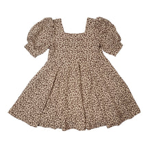 Load image into Gallery viewer, Puff Sleeve Dress - Animal Print
