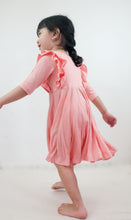 Load image into Gallery viewer, Ruffle Dress - Peach
