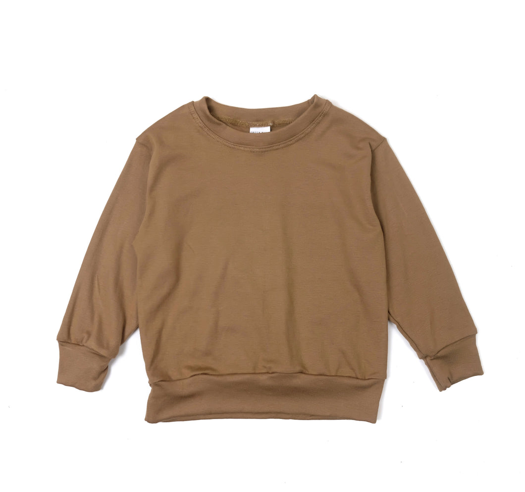 Oversized Sweatshirt - Mocha