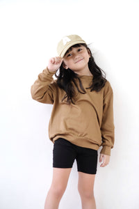 Oversized Sweatshirt - Mocha