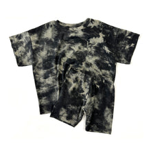 Load image into Gallery viewer, Shirt and Biker Shorts - Green Tie dye
