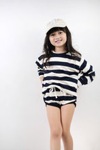 Load image into Gallery viewer, Sweatshirt and Shorts Set - Bold Stripes
