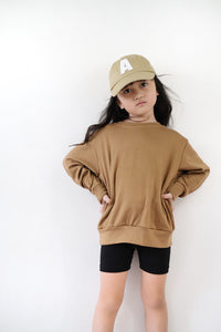 Oversized Sweatshirt - Mocha