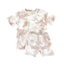 Load image into Gallery viewer, Shirt and Biker Shorts Set - Tie Dye (Flesh)
