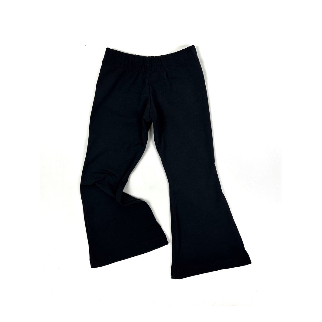 Flared Trousers - Black